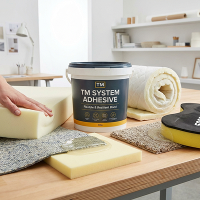 RF850 Series TM Polyurethane Adhesive for Multi Purpose Recycling Projects Porous Materials