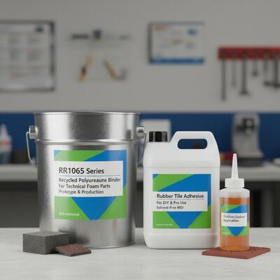 RR1065 Series Recycled Polyurethane Binder For Technical Foam Parts Prototype